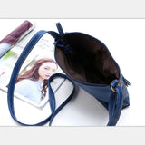 European Style Women Messenger Bags Portable Button Ladies Crossbody Shoulder Ba