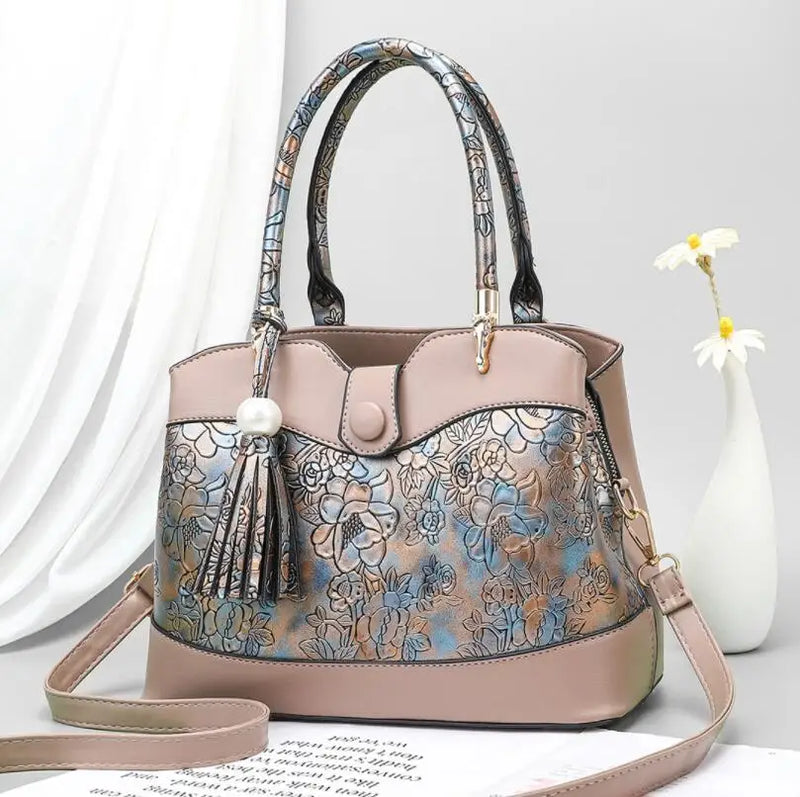 European Pattern Female Bag Tote Handbag Large Capacity Shoulder Bag