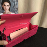 Suede Dinner Clutch Bag for Women