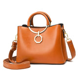European & American Temperament Handbag Women Autumn 2021 New Large Capacity Pu