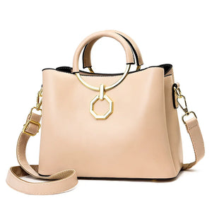 European & American Temperament Handbag Women Autumn 2021 New Large Capacity Pu