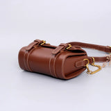 Vintage Leather Shoulder Bag Handcrafted with Top Grain Leather