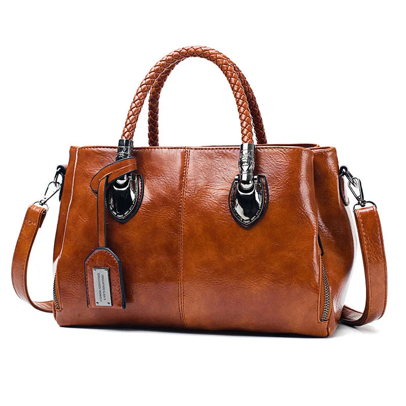 Retro Women's Shoulder Handbag Autumn Winter Messenger Bag