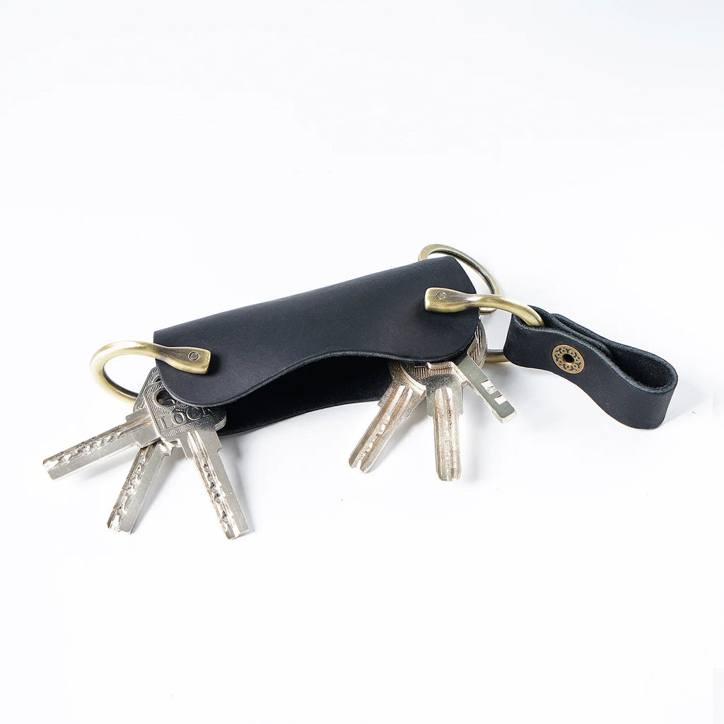 Vintage Leather Key Bag Car Key Storage Multifunctional Holder
