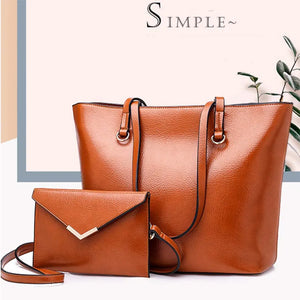 Women's Versatile Shoulder Bag Tote Messenger Bag