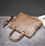 PU Leather Shoulder Bag Messenger Bag Business Bag Briefcase