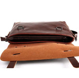 Men's Casual Retro Briefcase Shoulder Bag Backpack