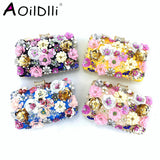 Evening Bag Women's Beaded Flower Clutch