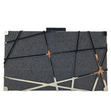 Glitter Evening Bag Wedding Clutches Bling Chain Shoulder Bag