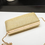 Evening Party Chain Shoulder Bag Clutch Box Bag Handbag