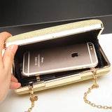 Evening Party Chain Shoulder Bag Clutch Box Bag Handbag