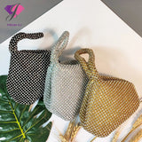 Evening Clutch Bag Women Full Rhinestones Handbag Diamond Wedding Party Bridal P