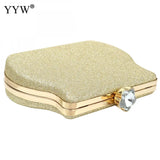 Glitter Sequined Evening Clutch Bag Shoulder Bag Bridal Party Prom Handbag