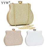 Glitter Sequined Evening Clutch Bag Shoulder Bag Bridal Party Prom Handbag
