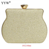 Glitter Sequined Evening Clutch Bag Shoulder Bag Bridal Party Prom Handbag