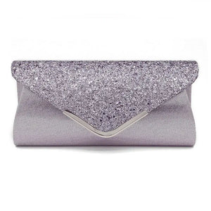 Sequin Envelope Clutch Evening Bag for Women