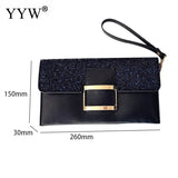 Evening Bag Clutch Handbag Women Party Mini Purse PU Leather