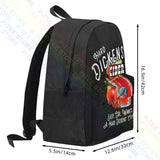 Hard Dickens Cider Large Capacity Backpack Bookbag Beach Bag Sports Bag