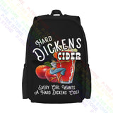 Hard Dickens Cider Large Capacity Backpack Bookbag Beach Bag Sports Bag