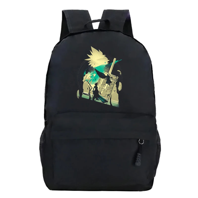 Ex-Soldier of The VII Backpack Casual Children Book Bag Harajuku Daypack