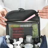 Waterproof Hanging Toiletries Bag Wash Pouch Hook