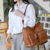 Vintage Large Capacity Tote Bags for Women
