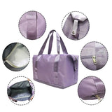 Large Capacity Expandable Tote Gym Bag Multifunctional Fitness Duffel Bag