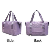 Large Capacity Expandable Tote Gym Bag Multifunctional Fitness Duffel Bag