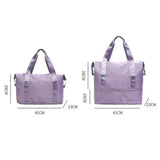 Large Capacity Expandable Tote Gym Bag Multifunctional Fitness Duffel Bag