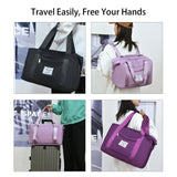 Waterproof Travel Tote Duffel Bag Gym Backpack Packable Holdall