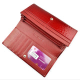Explosive Women Leather Wallet Long Change Clutch Bag Multifunctional Wallet