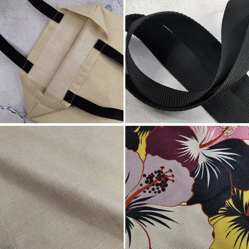 Floral Pattern Handbag Shopping Tote Bags