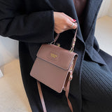 Women PU Leather Shoulder Bag Retro Mini Crossbody Bags Messenger Bag