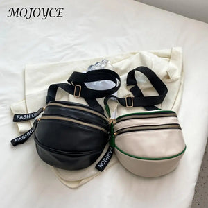 Women PU Leather Crossbody Bag with Shoulder Strap