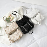 Women Shoulder Bag Solid Underarm Bags Leisure Ladies Tote bag Crescent