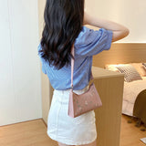 Embroidered Leather Handbag Casual Totes Shopping Bag