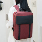 USB Charging Large Capacity Waterproof Laptop Backpack