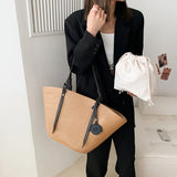 XL Tote Straw Bag Women Hand-Woven Beach Shoulder Bag