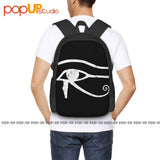 Eye Of Horus II Art Print Backpack Large Capacity