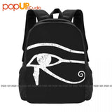Eye Of Horus II Art Print Backpack Large Capacity