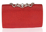 Chain Shoulder Evening Bags Small Clutch Wedding Party Dinner Clutch bag