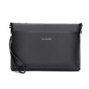Men's Large Capacity Business Leather Clutch Wallet