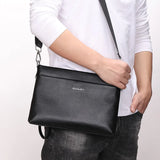 Men's Large Capacity Business Leather Clutch Wallet