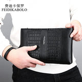 Leather Men Clutch Wallet High Wallets Male Purse Hand Bags