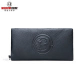 Long Men's Wallet Zipper Clutch Bag Business Mobile Phone Purse