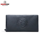 Long Men's Wallet Zipper Clutch Bag Business Mobile Phone Purse