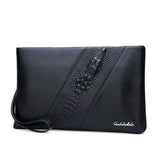 Men's Leather Purse Clutch Bag High Quality Long Male Wallet