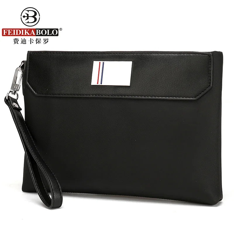 Oxford Canvas Men's Clutch Bag Business Casual Mobile Phone Bag