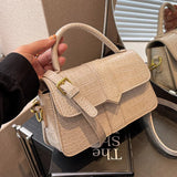 Crocodile Women's Shoulder Messenger Travel Tote Bags High Female Handbags