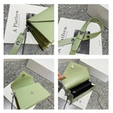 Famous Shoulder Messenger Bags Triangle Cover Women Purse and Handbags